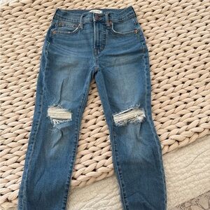 Madewell Perfect Vintage Crop Jean 24P
